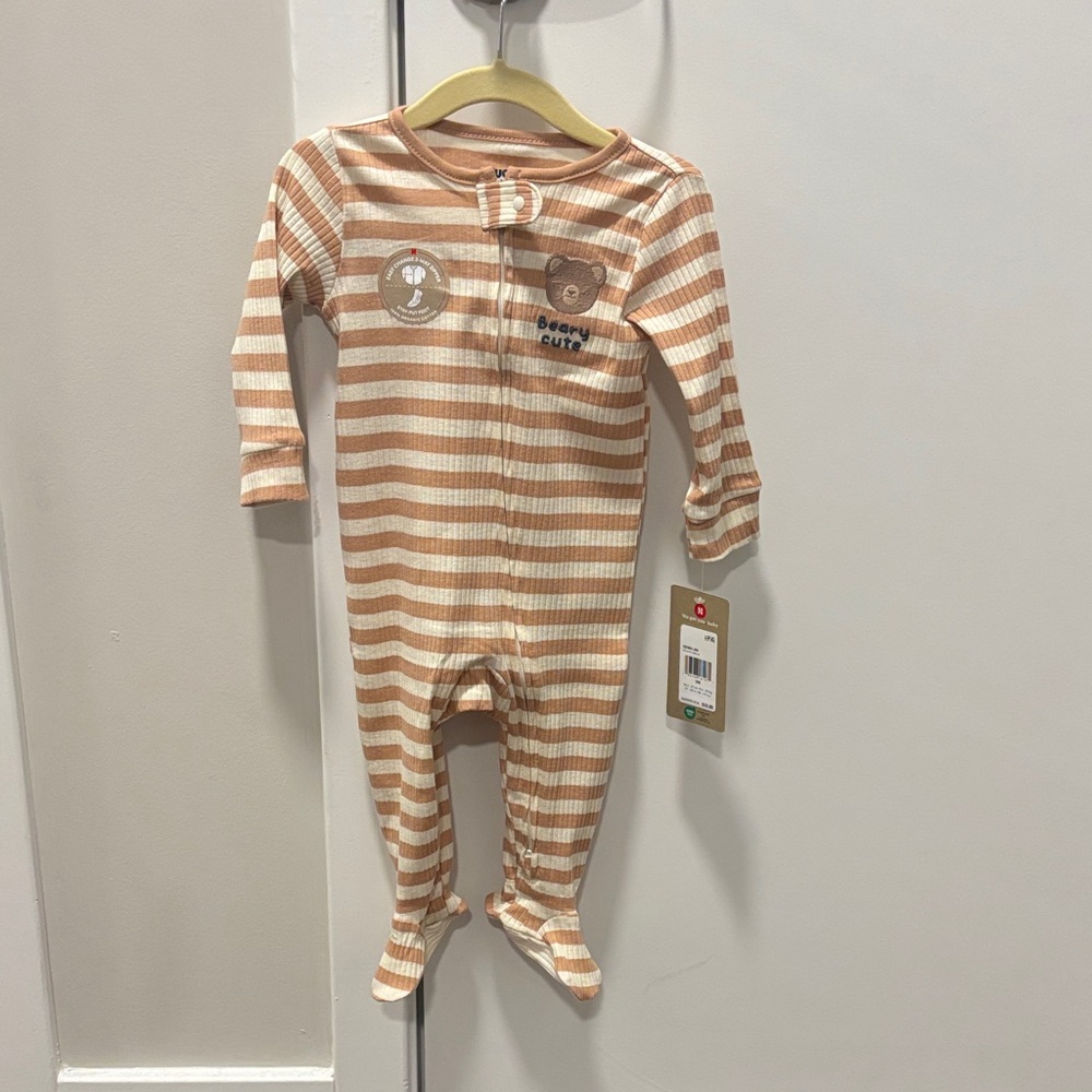 Huggies Babywear 100% organic cotton onesie unisex size 9 months NWT